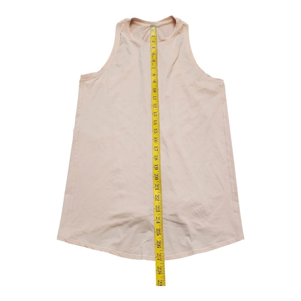 EUC Lululemon All Tied Up Open Back Tank Maybe Extra Small XS Pink Yoga Stretch - Picture 3 of 5